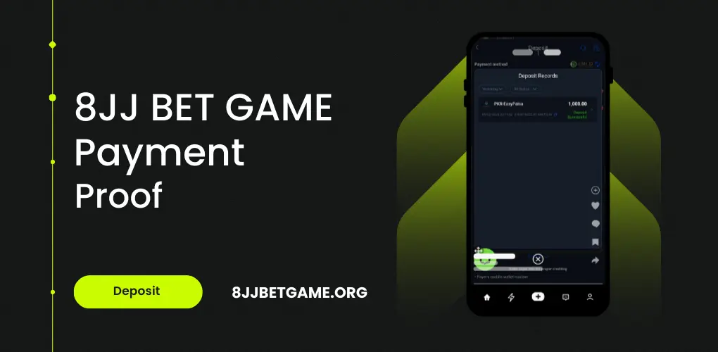 8jj bet game payment proofs